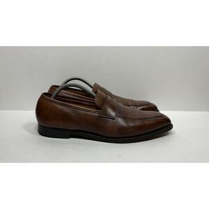 Classic Brown Leather Loafers